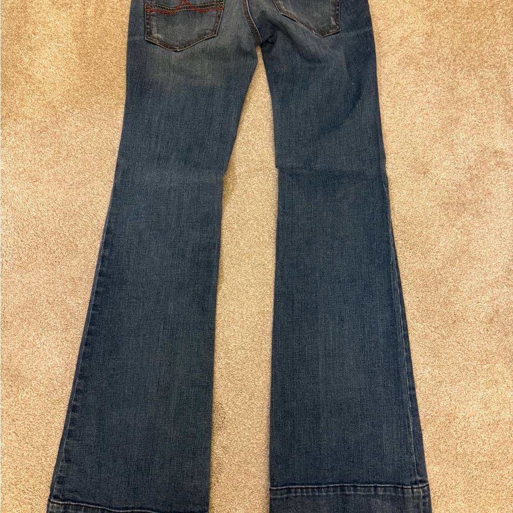 Ann Taylor Loft Low-Rise Modern Flare Jeans